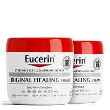 Eucerin Original Healing Cream, Unscented Body Cream for Extremely Dry, Sensitiv