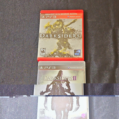 Sony PS3 Darksiders & Darksiders II Darksiders Character Family Games Lot