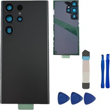 Galaxy S23 Ultra Black Back Glass Replacement for Samsung Galaxy S23 Ultra 5G