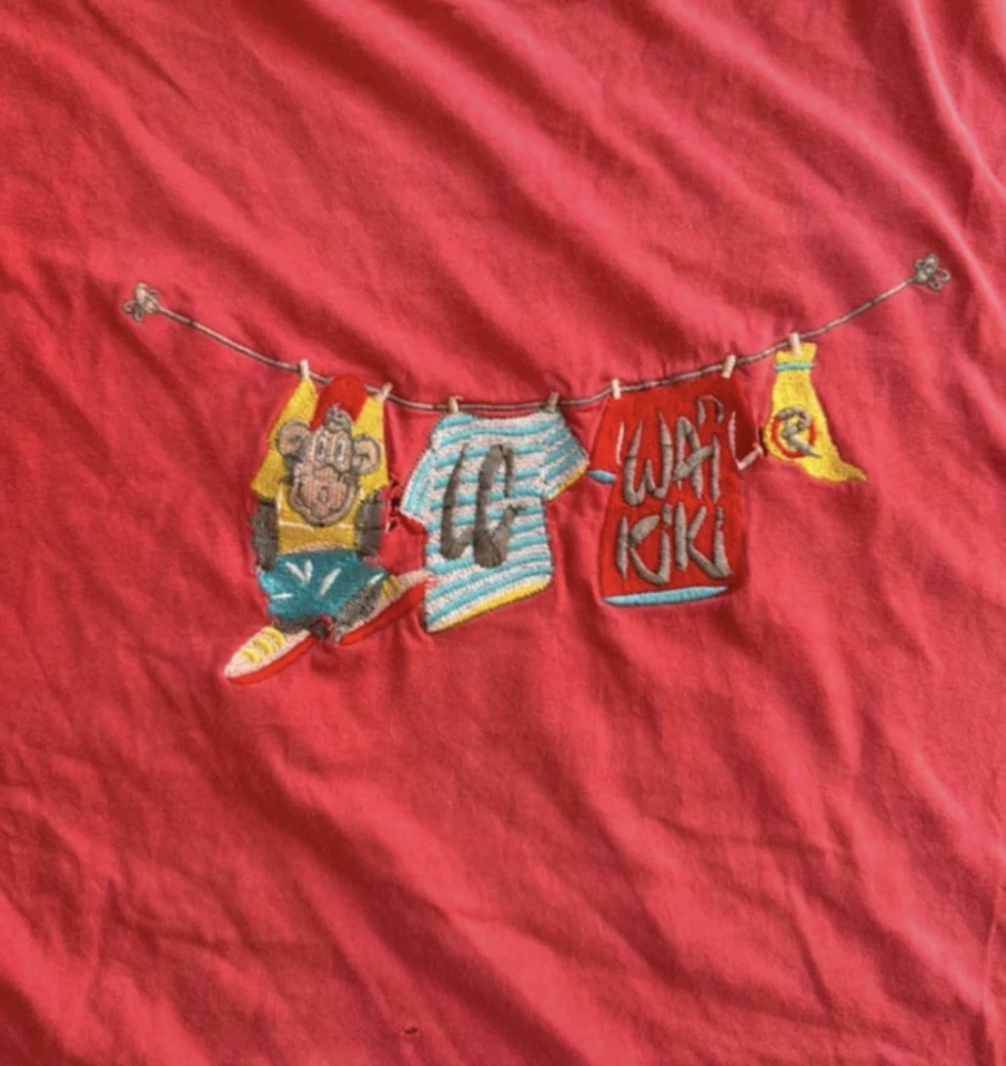 T-shirt Vintage Lc waikiki Homme Rouge Taille XL - Photo 4/4