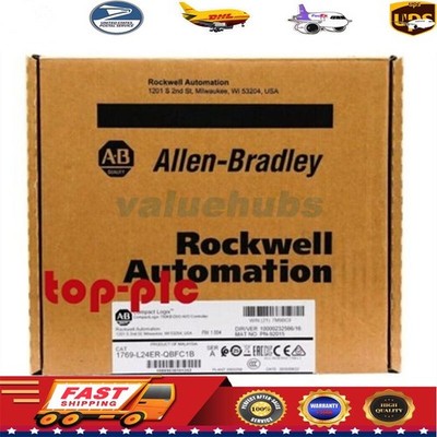 New Sealed AB 1769-L24ER-QBFC1B / A CompactLogix 750KB Controller US Free Tax