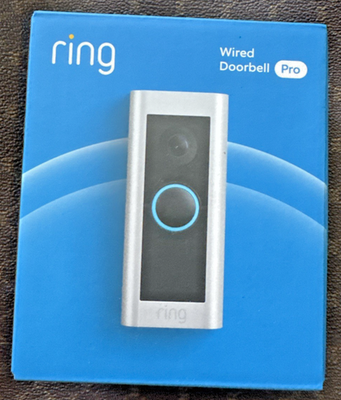 Ring Pro Video Doorbell Satin Nickel for sale online
