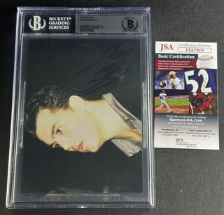 Shane McMahon WWF WWE autografo firmato 5x7 foto lastra JSA BAS 10 AUTO