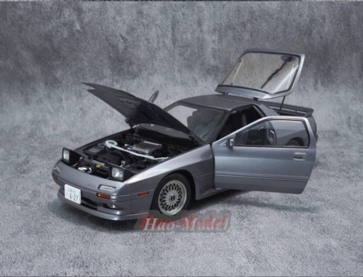 【新品】1/18 WHELART マツダ サバンナ RX-7 FC3S 1/18 Mazda Savanna RX-7 RX 7 FC3S Whelart Gray Diecast Model