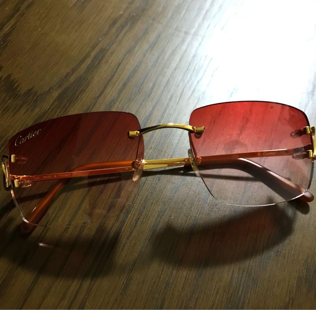 Lunettes de soleil Cartier Pop Smoke DDG | eBay