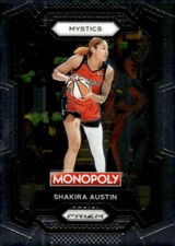 Shakira Austin 2024 Panini WNBA Prizm Monopoly Base #3 Basketball ID:126192