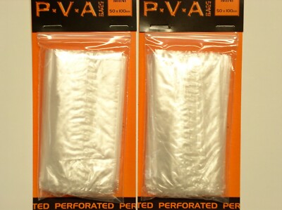 Drennan / ESP PVA Bags, 2 Größen, 20 oder 25 Stück, Boilies, Tigernüsse, Pellets