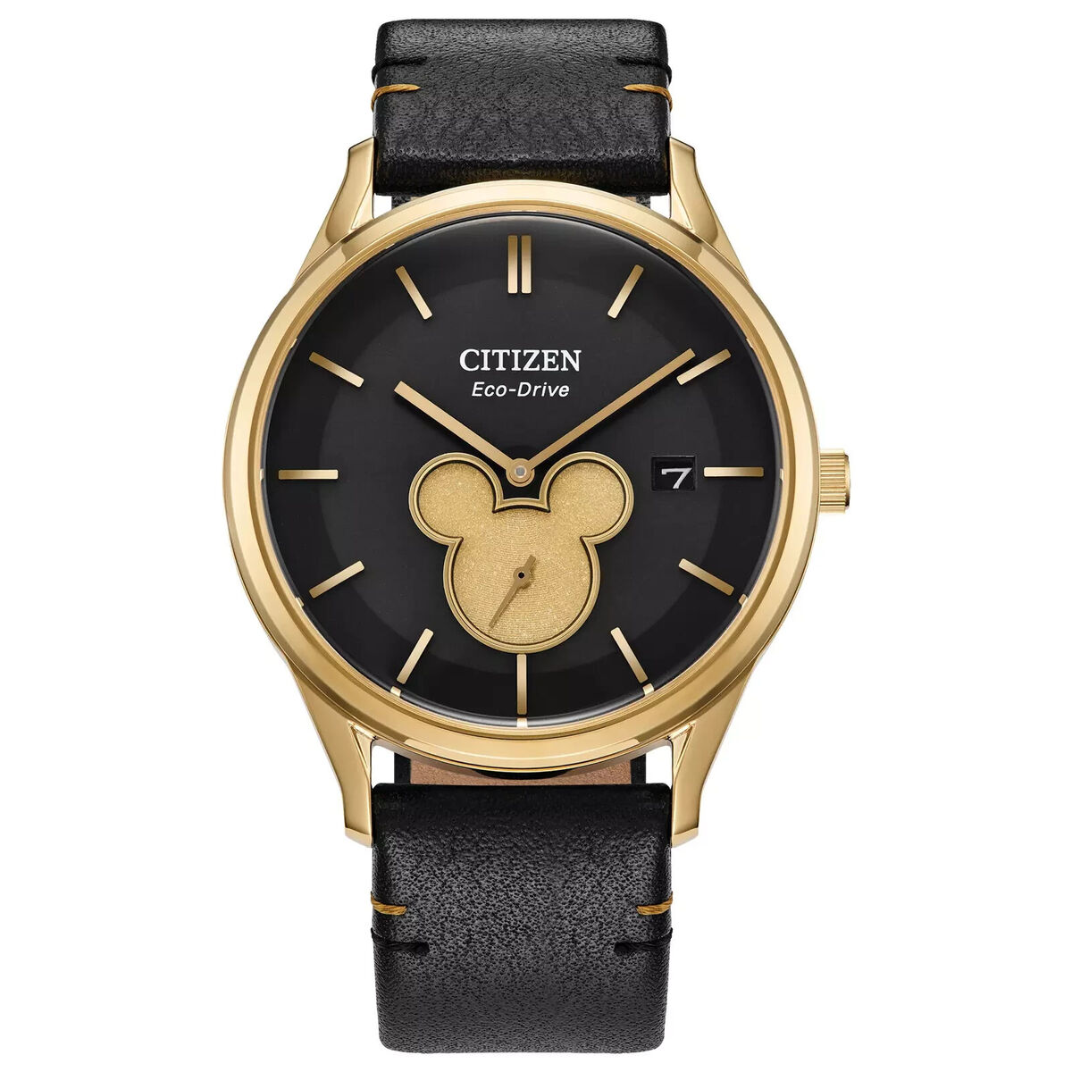 Citizen Eco Drive Disney Mickey Mouse Gold Tone Stainless Citizen Eco Drive Disney Mickey Mouse Gold Tone Stainless
