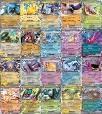 240 Pokemon Cards Bulk Lot 2x Ultra Rare EX 24 Rares & Shiny Amazing Gift!