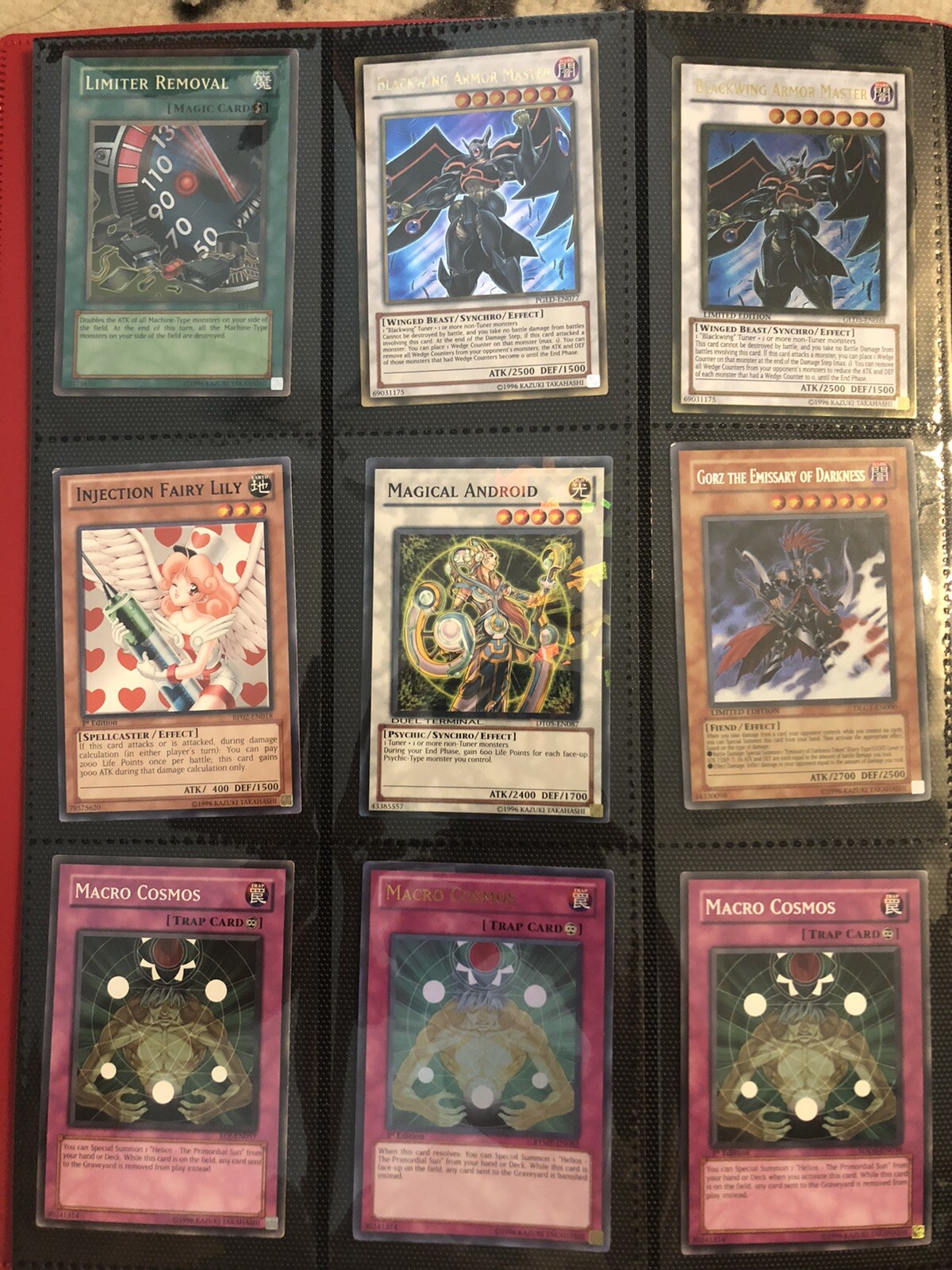 YuGiOh Binder Collection Lot Of 360 Cards eBay