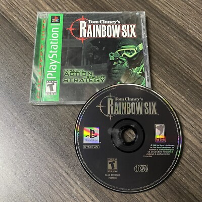 Tom Clancy's Rainbow Six Sur PS1 - Complet, Bon état, Livraison Gratuite