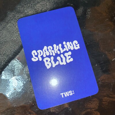 TWS Summer beat sparkling blue album US target ver exclusive