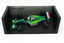 1991 Minichamps F1 1/18 Andrea de Cesaris Jordan 191 w/ Race Livery Helmet
