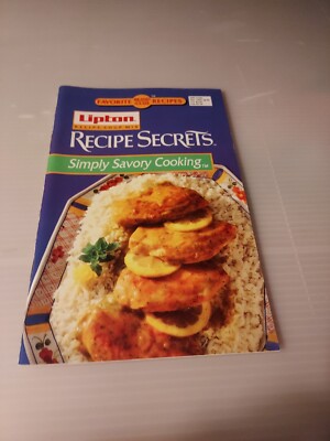 1993 December, Favorite Brand Name Recipes Booklet, Lipton Soup ''Recipe Secrets''