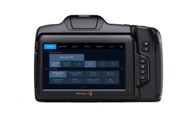 美品！Blackmagic Pocket Cinema Camera 6K Amazon.com : Blackmagic Design Cinema Camera 6K, Full Frame
