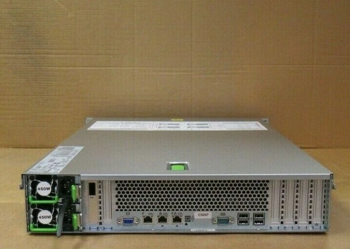 Fujitsu Primergy RX300 S8 2x Ten Core E5-2680V2 128GB RAM RAID 5x 4TB HDD Server - Image 2 of 2