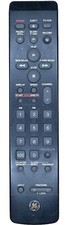 GE General Electric VCR Black Remote Control Model VSQS1168 Sanitized  Cleaned