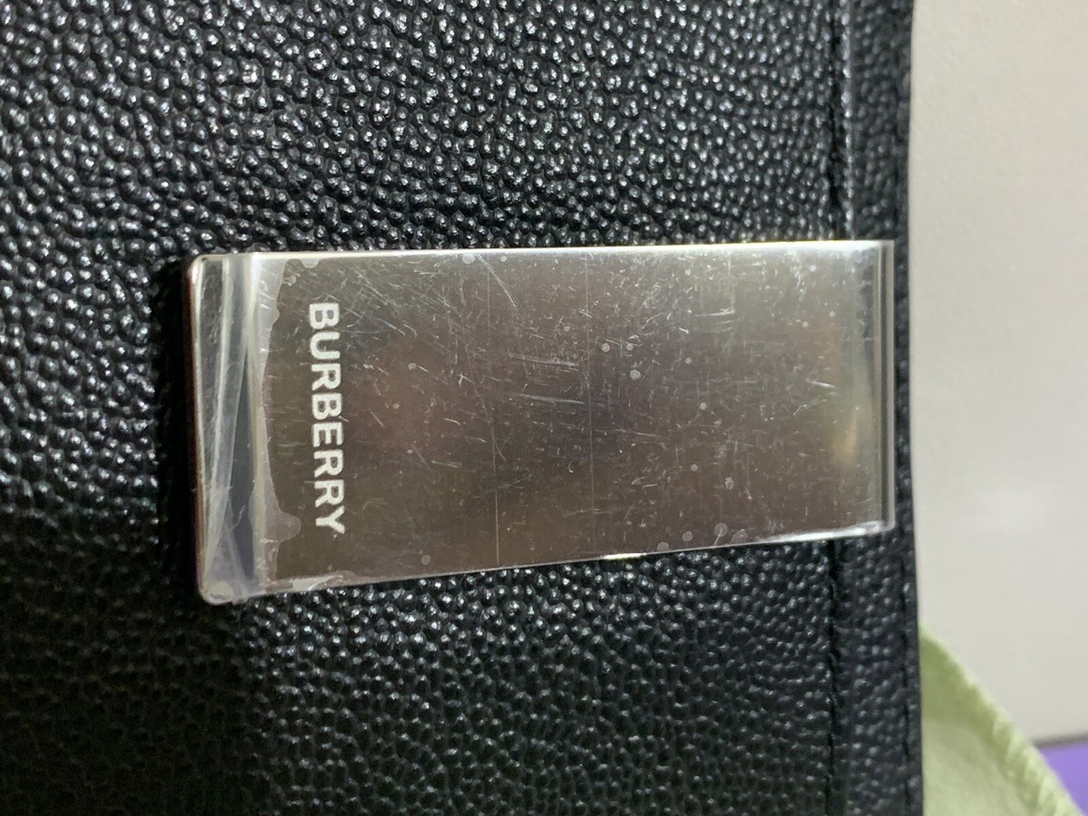 やまこめ様 新品 BURBERRY MONEY CLIP WALLET バーバリー BURBERRY 8062684 二つ折り財布 MS MONEY CLIP