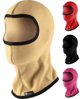 Sturmhaube Kinder Skimaske Balaclava Microfleece Maske Ski Fahrrad Biker Gr UNI