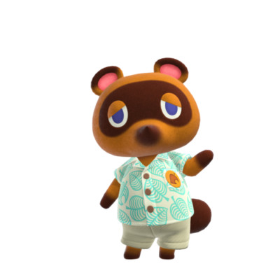 #203 Mini Amiibo Karte für Animal Crossing Tom Nook Nintendo Switch