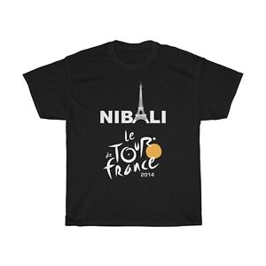Le Tour de France Nibali Paris Unisex Heavy Cotton T-Shirt Size S to 2XL