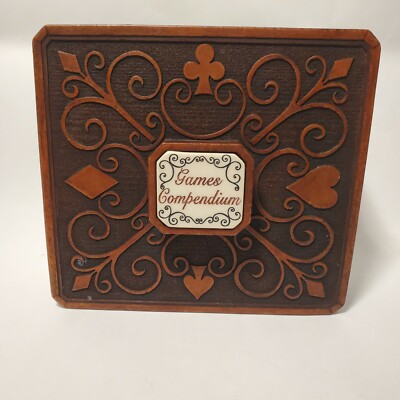 Set of 3 Game Dominoes Enesco & DCL Games Compendium, Dice,  Playing Cards