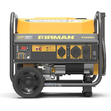 FIRMAN P03504F Refurbished 4450W Gas Portable Generator With CO Alert