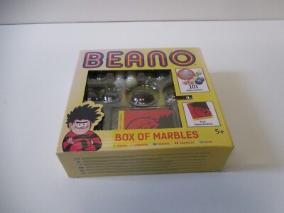 BEANO Box Murmeln Neu Verpackt und Versiegelt.