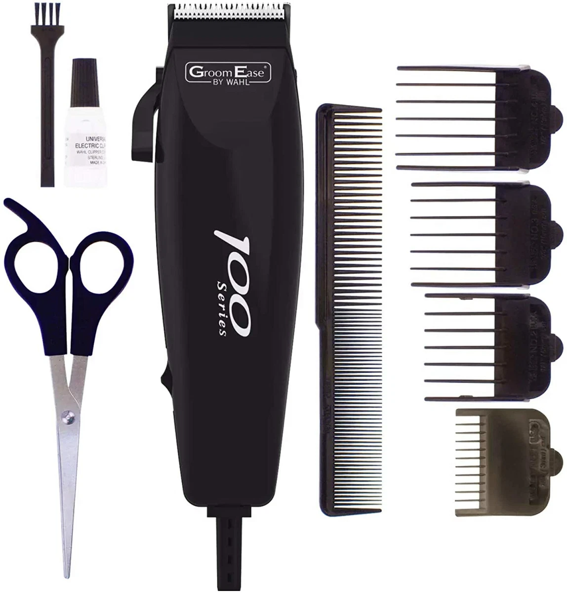 Wahl Men s Hair Clippers Trimmer 100 series Complete 10 Piece Gift