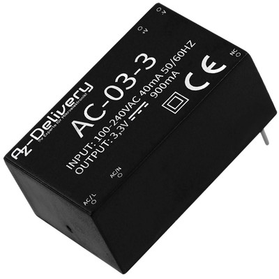 220V zu 3,3V Mini Netzteil Modul AC/DC Volt Konverter IOT Raspberry Pi