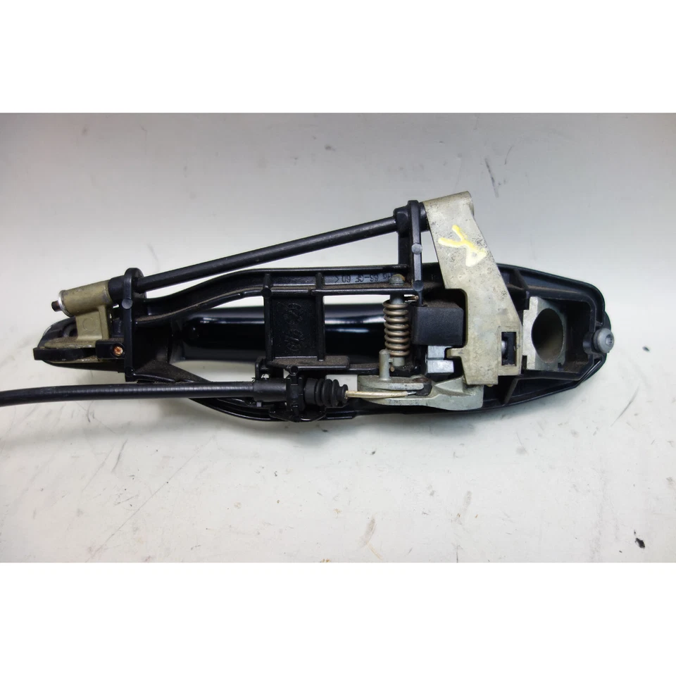 BMW E46 2001-2006 serie 3 2 puertas derecho pasajero manija de puerta exterior negro carbono Foto 3 de 3