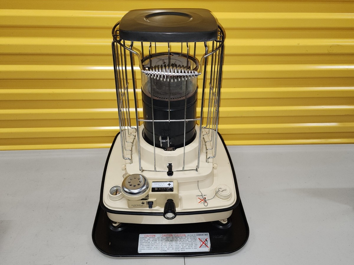 Portable Kerosene Heater SANYO OHR 42A Radiant Heat Japan Portable Kerosene Heater SANYO OHR 42A Radiant Heat Japan