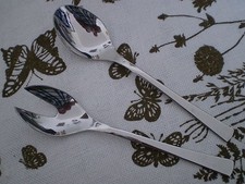 WMF LINDAU, 1 Salatbesteck (2-teilig), Cromargan ***