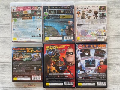 SONY PS2 3 Little Big Planet 1 2 3 & Gachinko Heroes & Mr