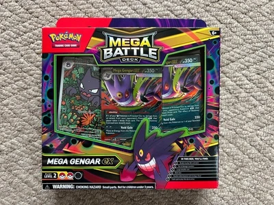 Pokemon TCG Mega Battle Deck - Mega Gengar ex - New & Sealed - Image 1 of 2