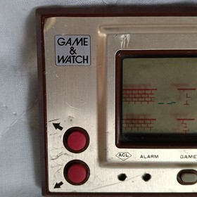 Very Rare NINTENDO GAME AND & WATCH Manhole 1981 Direct From Japan