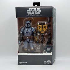 STAR WARS The Black Series Paz Vizsla The Mandalorian Carbonized Deluxe 6-Inch
