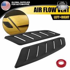 2PCS Hood Air Vents For Car Hood Scoop Bonnet Vent Hood Air Intake Trim Cover