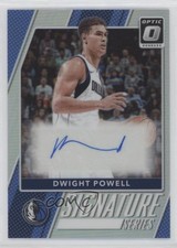 2017 Panini Donruss Optic Signature Series Holo Prizm Dwight Powell #30 Auto 5xx