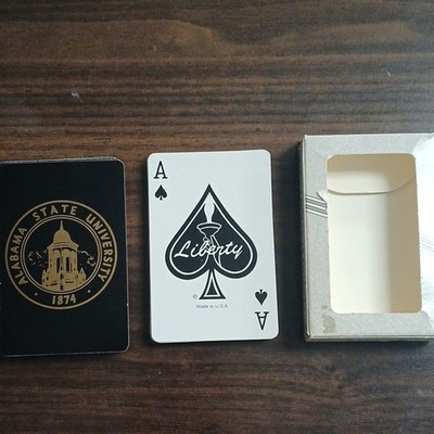 Liberty Alabama State University 1874 Collectible Playing Cards Deck
