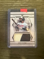 2025 Topps Definitive Collection Byron Buxton #DJRC-BBX /50 Game-Used Patch