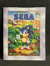 Vintage Sega Sonic The Hedgehog Manual Book Sega Genesis Game Gear