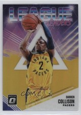2018 Panini Donruss Optic League Leaders Gold Prizm 5/10 Darren Collison #7 1t4