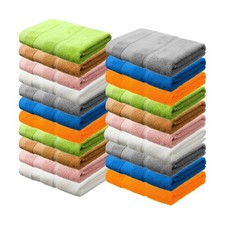 21 Pack Washcloths for Face 14" x 14" Absorbent and Soft Hand Towel... Fast Ship