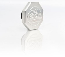 Be Cool 70002 Natural Finish Billet Aluminum Octagon-style Radiator Cap Be Cool 70002 Natural Finish Billet Aluminum Octagon-style Radiator Cap