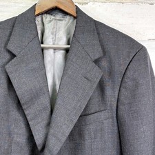 Polo Ralph Lauren Dark Gray Blazer Mens 40S VTG Made in USA Classic Sport Coat