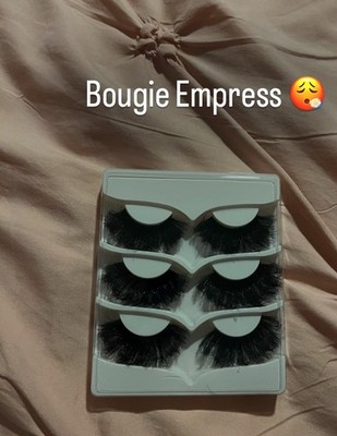 Brand new eyelashes 3d faux mink strips (3-7 pairs in a pack)
