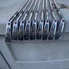 1973 Wilson Staff Dynapower Iron Set 2-PW RH Vintage Need Grips Stiff Steel