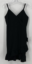 Lulus Women's Spag Strap Mini Dress Black Size Large NWT