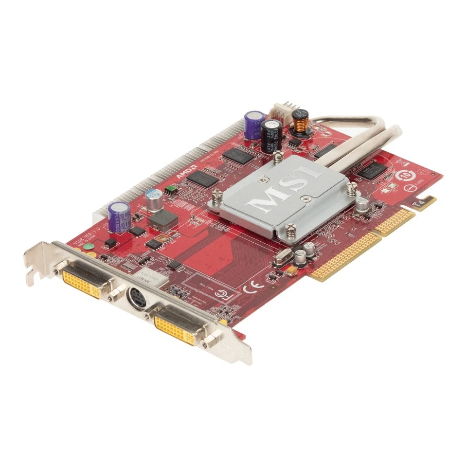 MSI Radeon RX2600 Pro AGP 256MB DDR2 109-B28131-00A RX2600PRO-T2D256Z/D2 - Image 2 of 3
